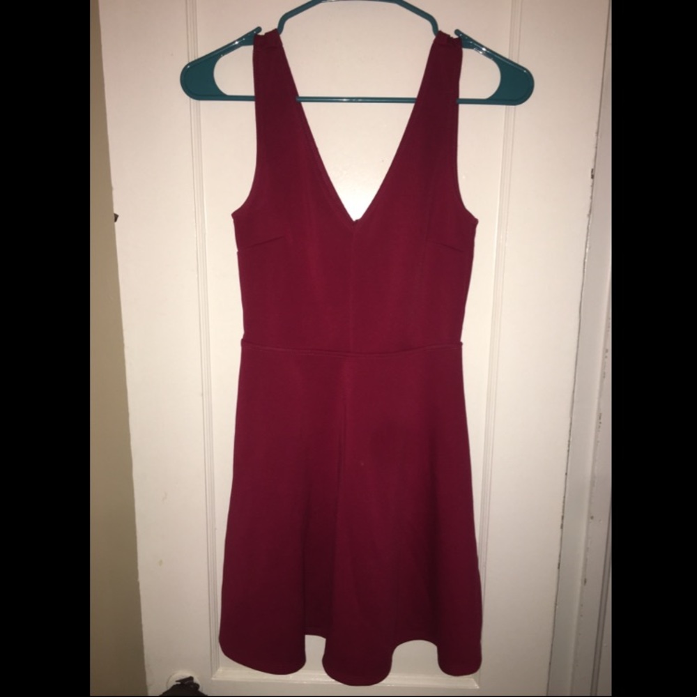 Wine Cocktail Dress